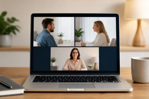 Image of online shuttle mediation Evesham