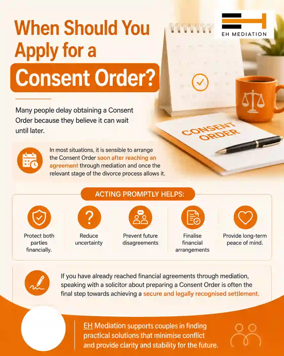 When Should You Apply for a Consent Order Evesham?